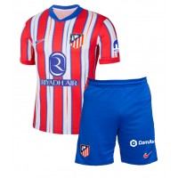 Dres Atletico Madrid Alexander Sorloth #9 Domáci pre deti 2024-25 Krátky Rukáv (+ trenírky)